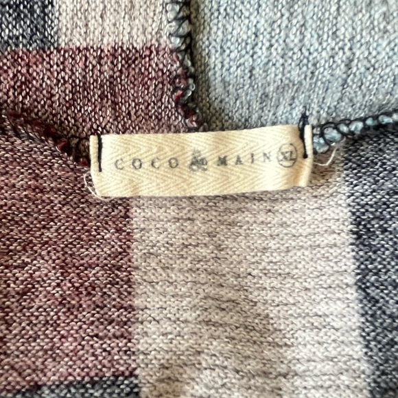 Coco & Main multicolor cardigan sweater - size XL - Picture 3 of 7